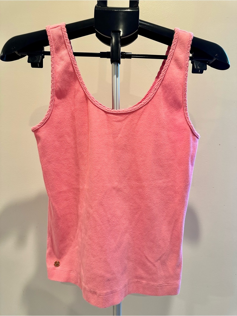 Lilly Pulitzer Pink Ribbed Tank Top